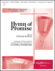 Hymn of Promise Handbell sheet music cover Thumbnail
